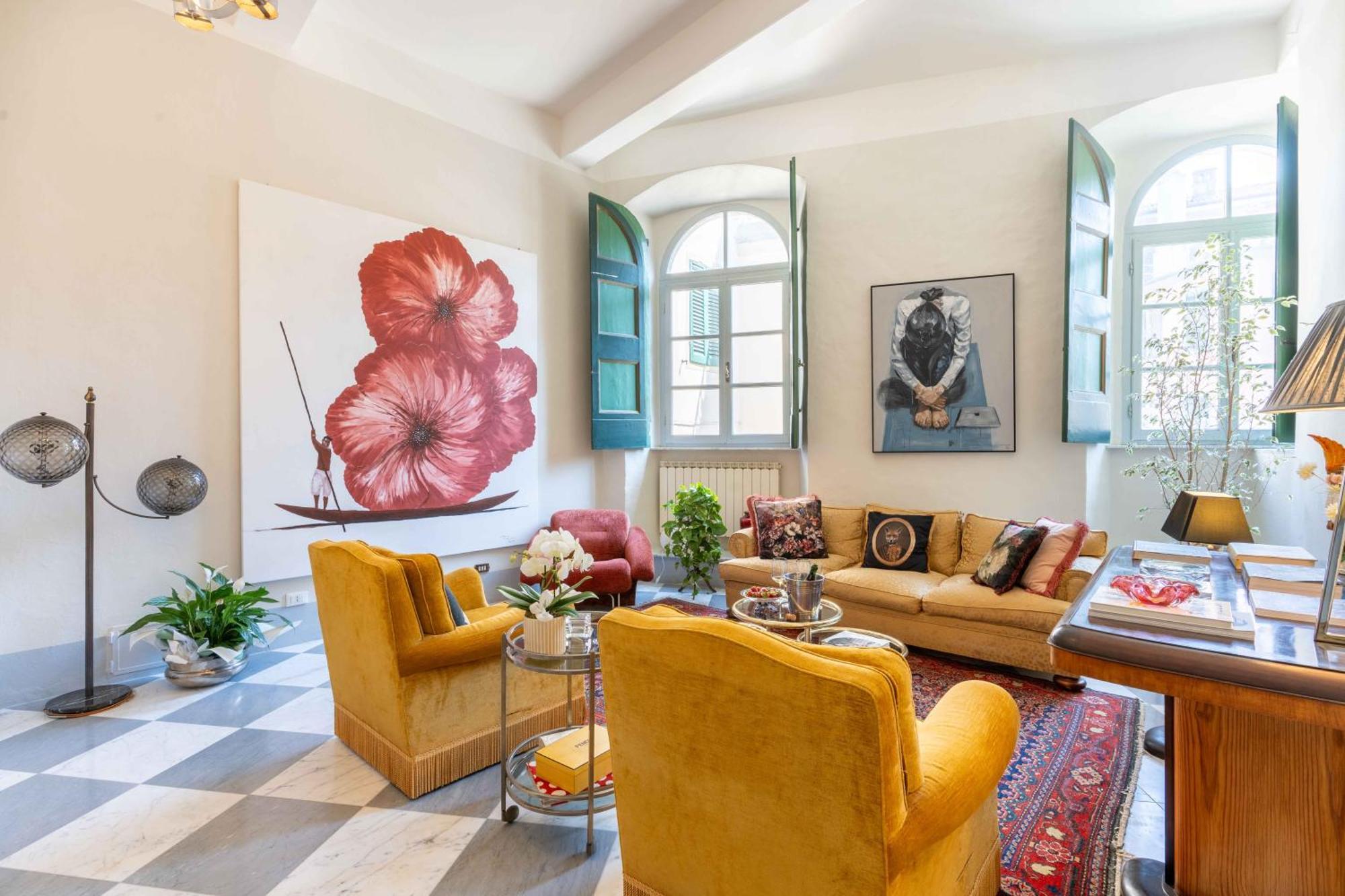 Luxury Apartment Angelio Barga Exteriér fotografie